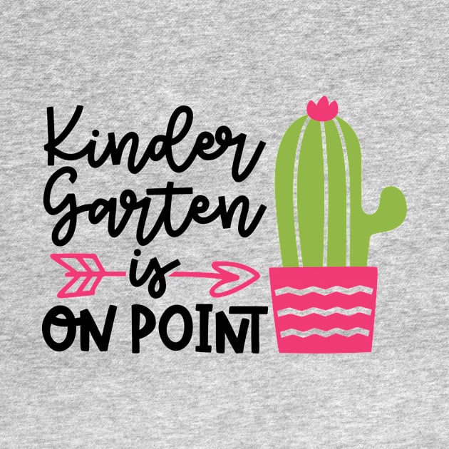 Kindergarten is On Point Funny Kids Back to School by ThreadSupreme